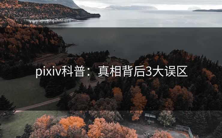 pixiv科普：真相背后3大误区